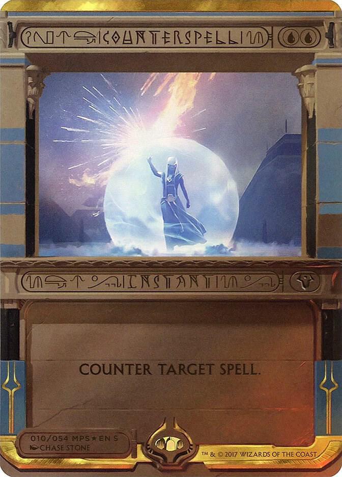 Counterspell (10) [Amonkhet Invocations] [Borderless]