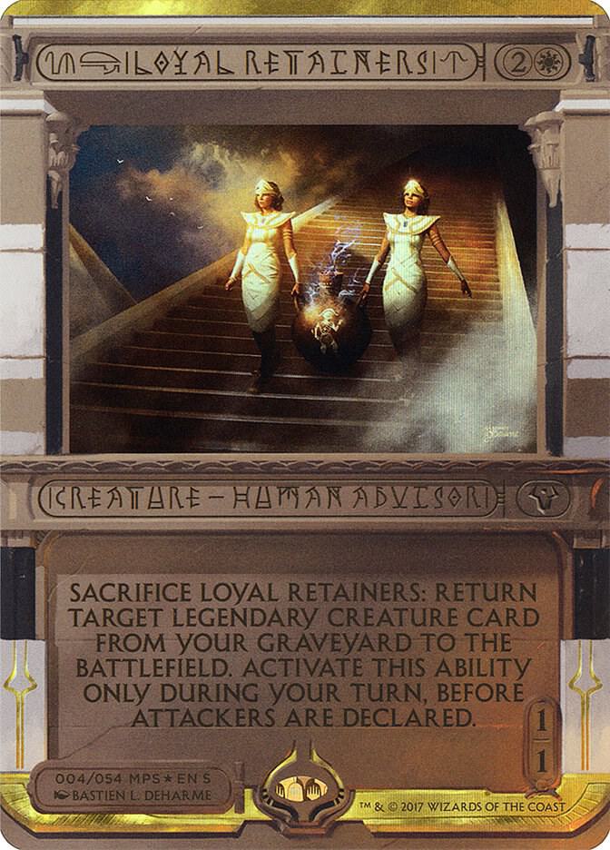 Loyal Retainers (4) [Amonkhet Invocations] [Borderless]