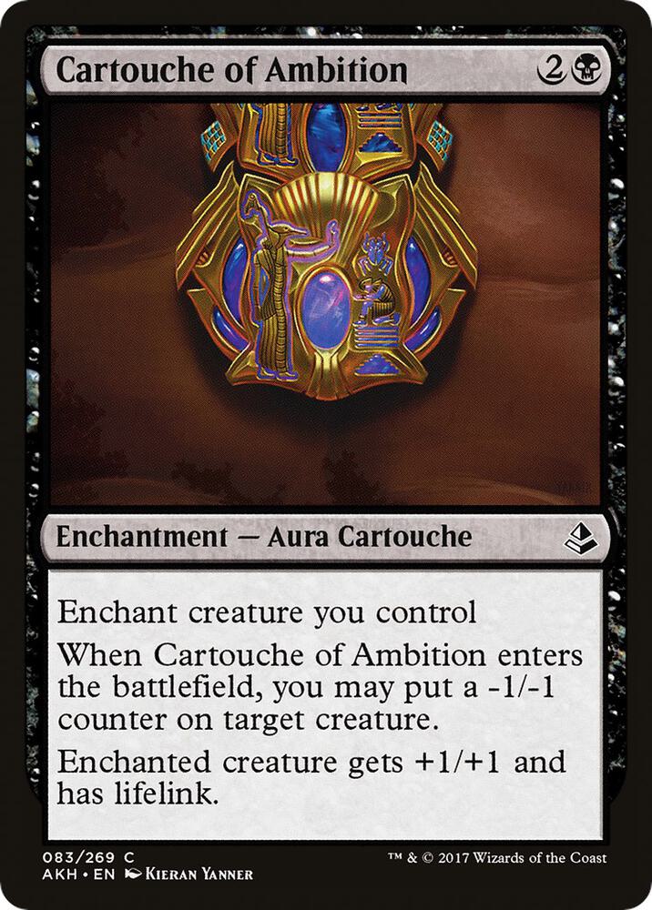 Cartouche of Ambition (83) [Amonkhet]