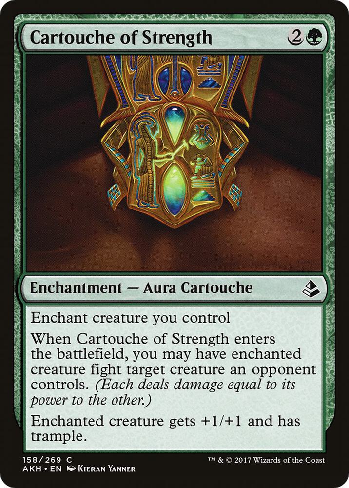 Cartouche of Strength (158) [Amonkhet]