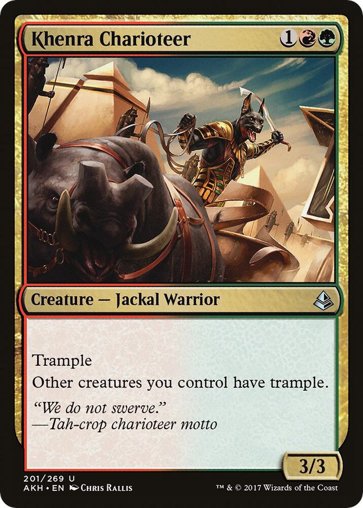 Khenra Charioteer (201) [Amonkhet]