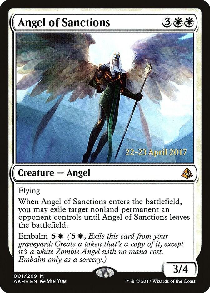 Angel of Sanctions (1) [Prerelease Cards]