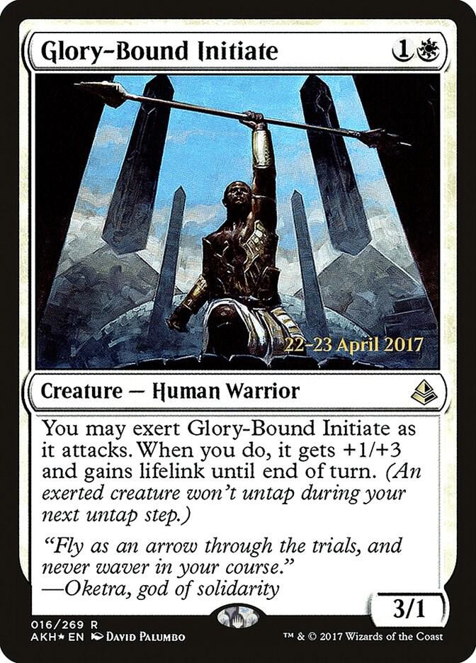 Glory-Bound Initiate (16) [Prerelease Cards]