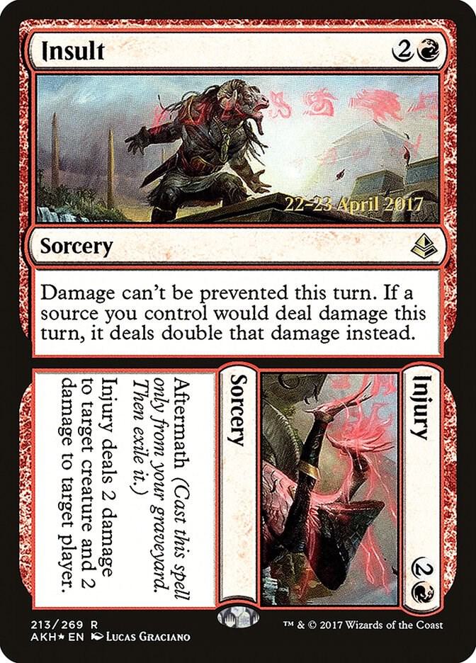 Insult // Injury (213) [Prerelease Cards]
