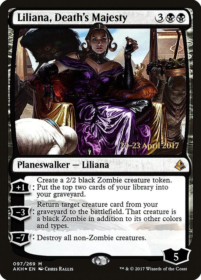 Liliana, Death's Majesty (97) [Prerelease Cards]