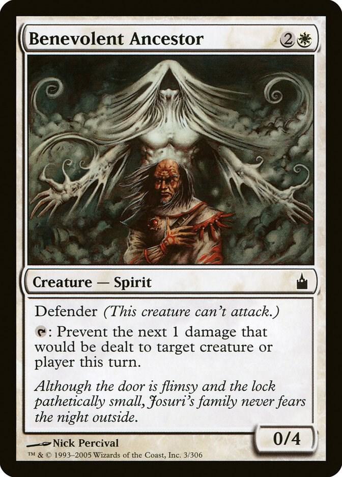 Benevolent Ancestor (3) [Ravnica: City of Guilds]