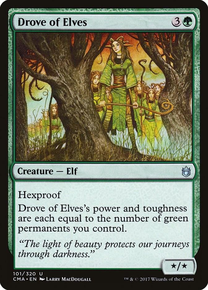 Drove of Elves (101) [Commander Anthology]