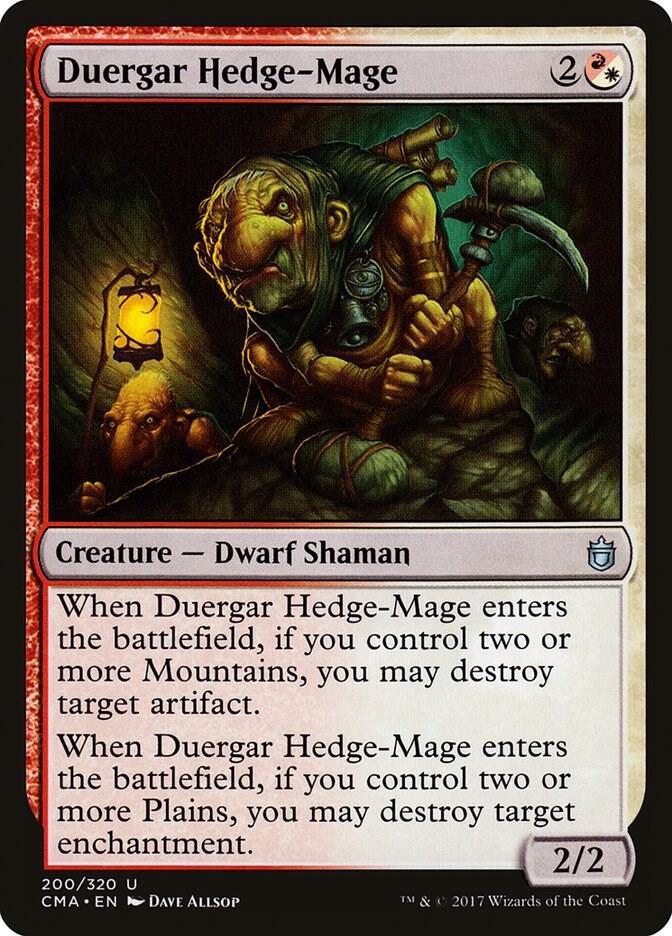 Duergar Hedge-Mage (200) [Commander Anthology]