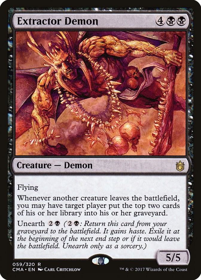 Extractor Demon (59) [Commander Anthology]