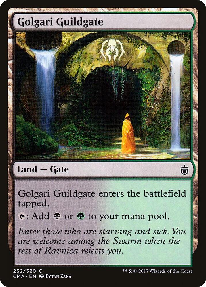 Golgari Guildgate (252) [Commander Anthology]