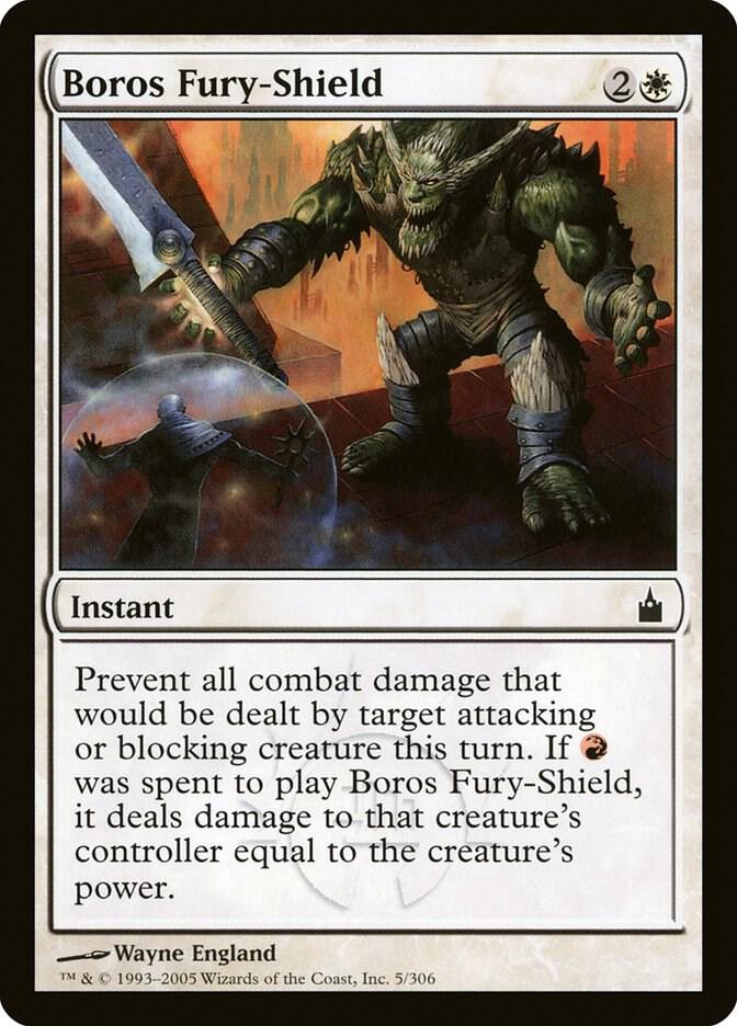 Boros Fury-Shield (5) [Ravnica: City of Guilds]
