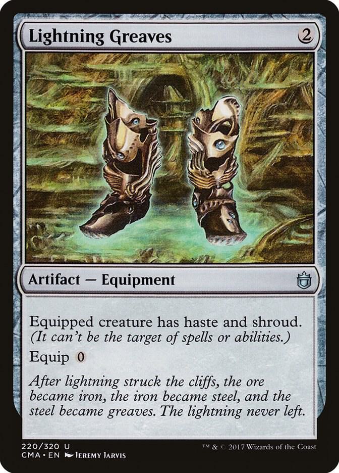 Lightning Greaves (220) [Commander Anthology]