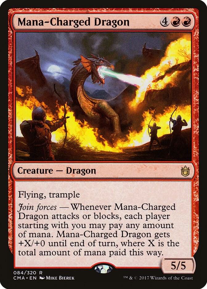 Mana-Charged Dragon (84) [Commander Anthology]