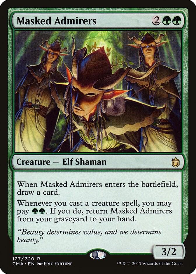 Masked Admirers (127) [Commander Anthology]