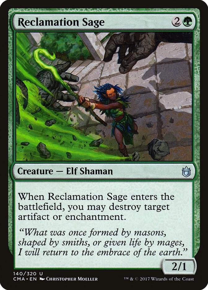 Reclamation Sage (140) [Commander Anthology]