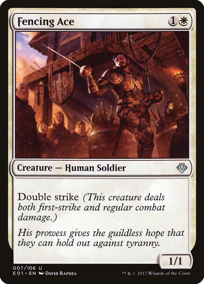 Fencing Ace (7) [Archenemy: Nicol Bolas]