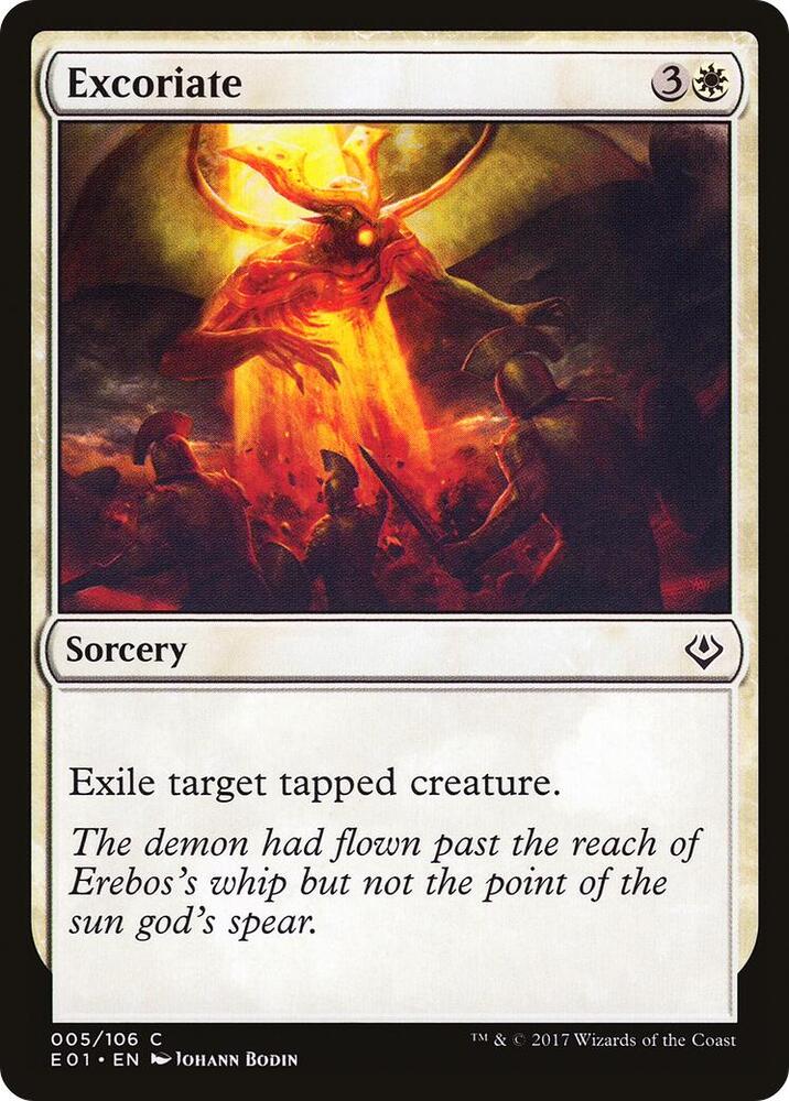 Excoriate (5) [Archenemy: Nicol Bolas]
