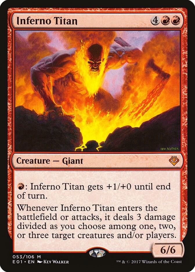 Inferno Titan (53) [Archenemy: Nicol Bolas]
