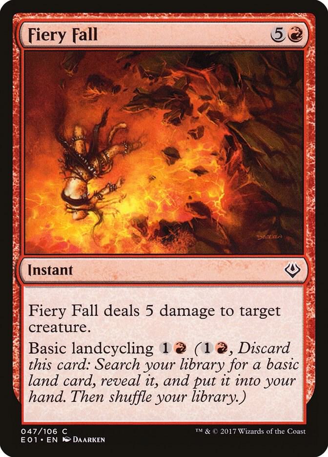 Fiery Fall (47) [Archenemy: Nicol Bolas]
