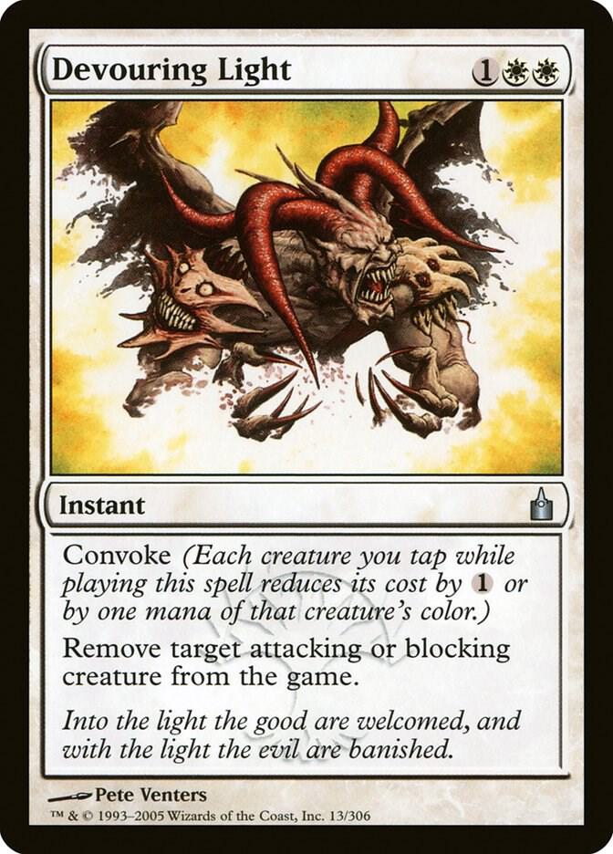 Devouring Light (13) [Ravnica: City of Guilds]