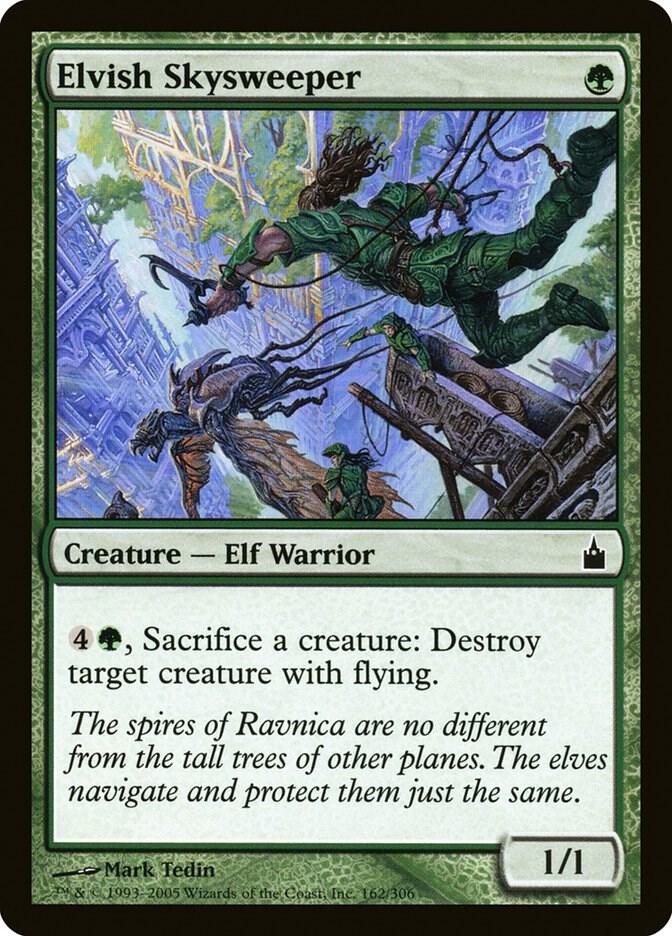 Elvish Skysweeper (162) [Ravnica: City of Guilds]