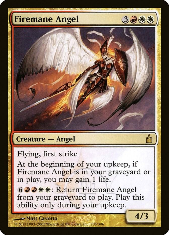 Firemane Angel (205) [Ravnica: City of Guilds]