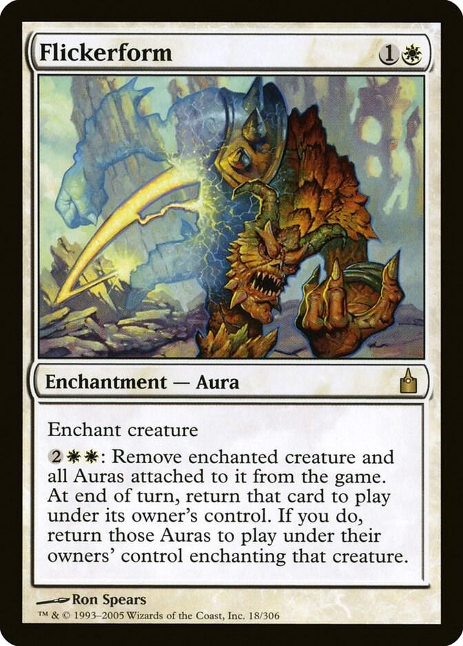 Flickerform (18) [Ravnica: City of Guilds]