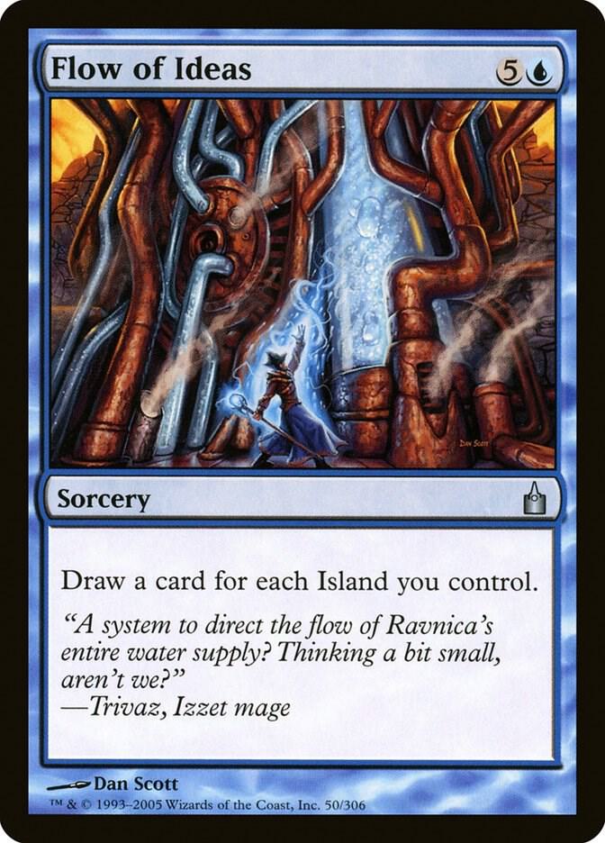 Flow of Ideas (50) [Ravnica: City of Guilds]