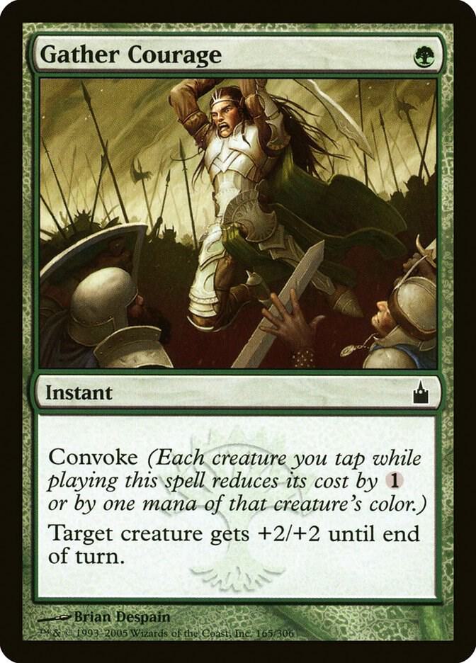 Gather Courage (165) [Ravnica: City of Guilds]