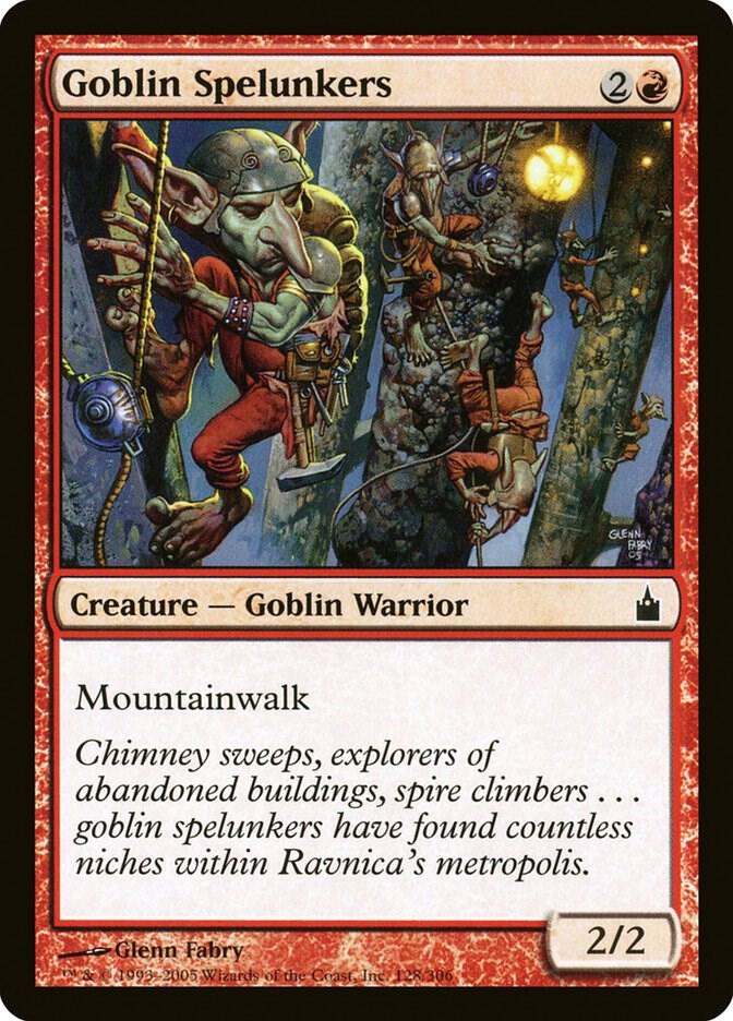 Goblin Spelunkers (128) [Ravnica: City of Guilds]
