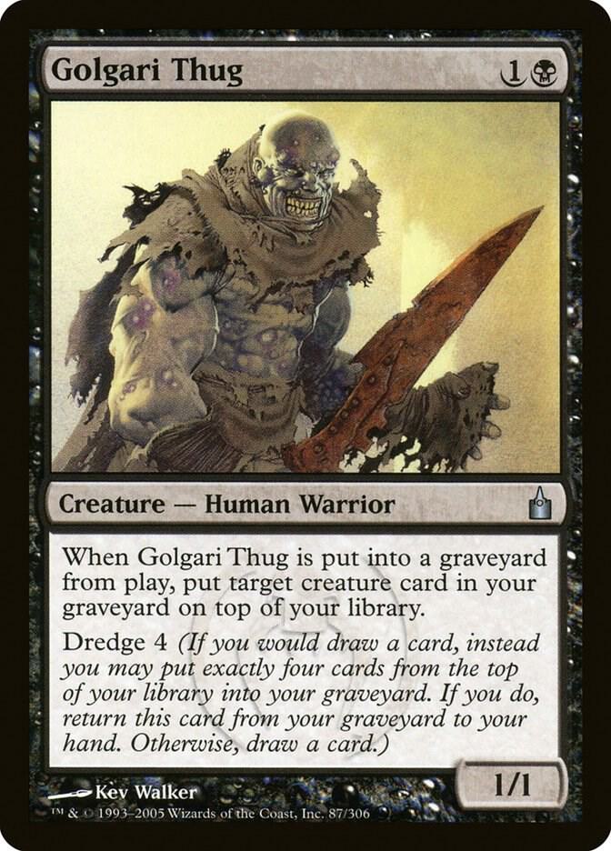 Golgari Thug (87) [Ravnica: City of Guilds]