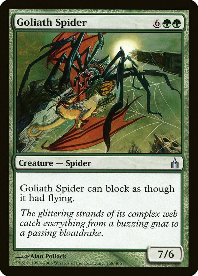 Goliath Spider (168) [Ravnica: City of Guilds]