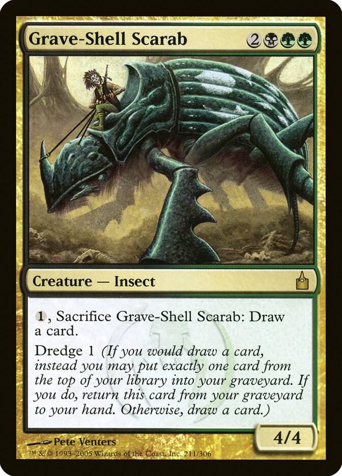 Grave-Shell Scarab (211) [Ravnica: City of Guilds]