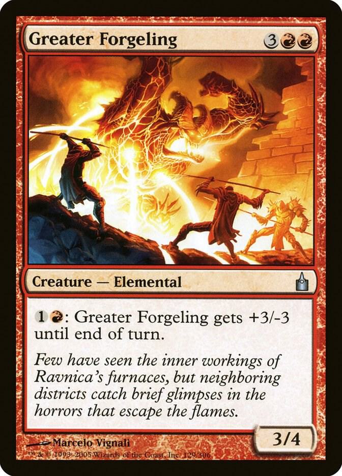 Greater Forgeling (129) [Ravnica: City of Guilds]