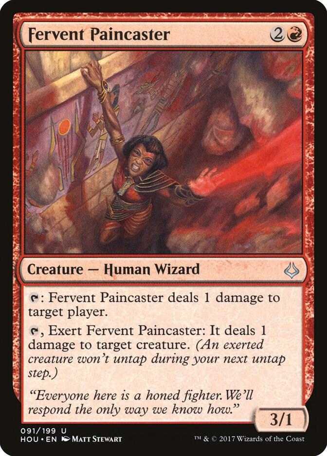 Fervent Paincaster (91) [Hour of Devastation]