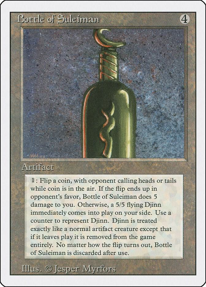 Bottle of Suleiman (237) [Revised Edition]