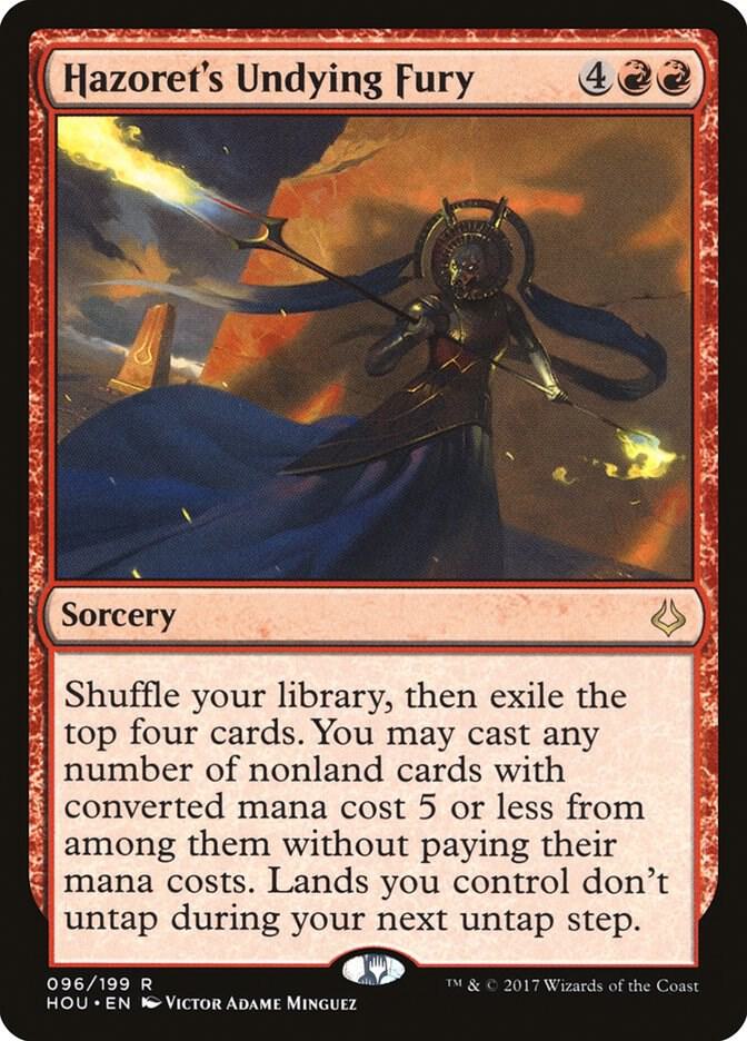 Hazoret's Undying Fury (96) [Hour of Devastation]