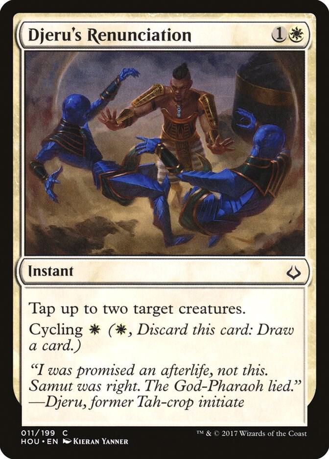 Djeru's Renunciation (11) [Hour of Devastation]
