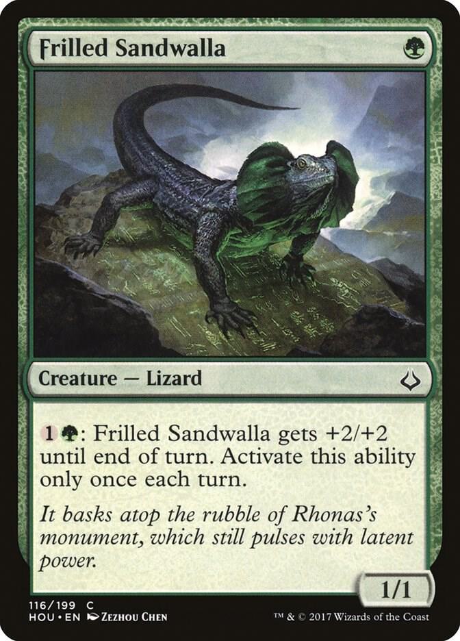 Frilled Sandwalla (116) [Hour of Devastation]