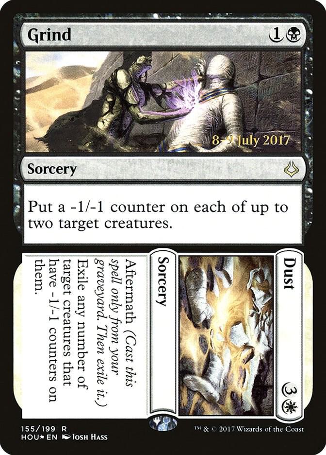 Grind // Dust (155) [Prerelease Cards]