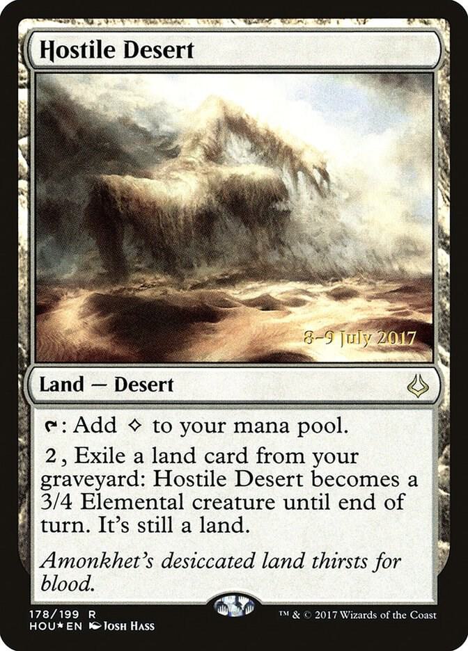 Hostile Desert (178) [Prerelease Cards]