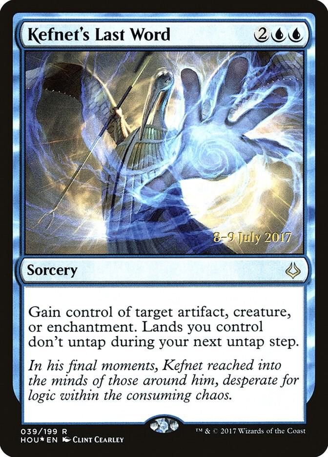 Kefnet's Last Word (39) [Prerelease Cards]