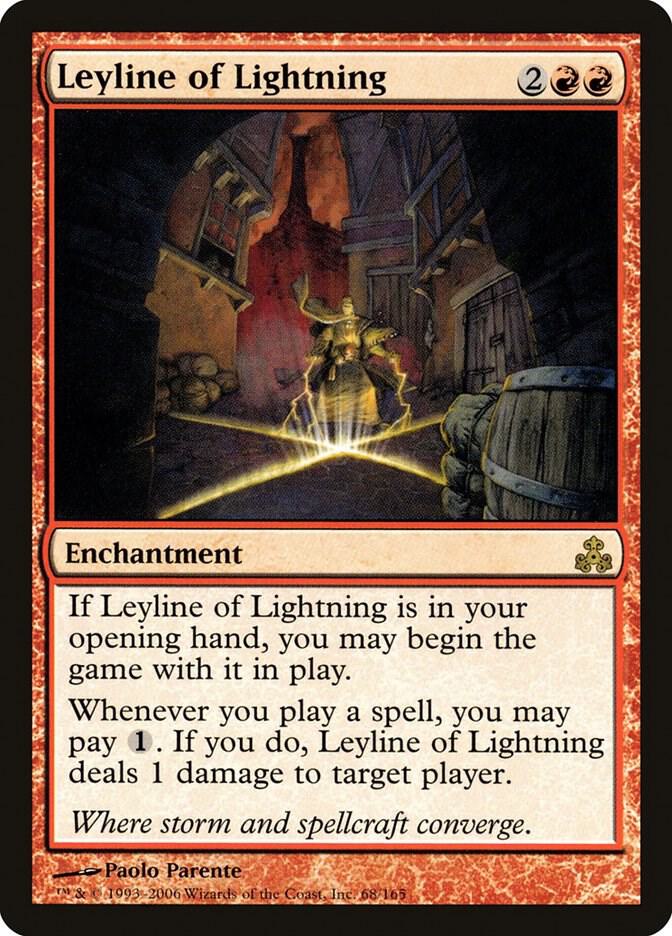 Leyline of Lightning (68) [Guildpact]