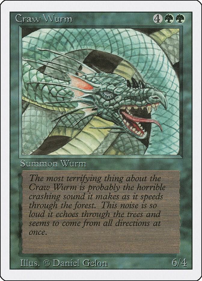 Craw Wurm (190) [Revised Edition]