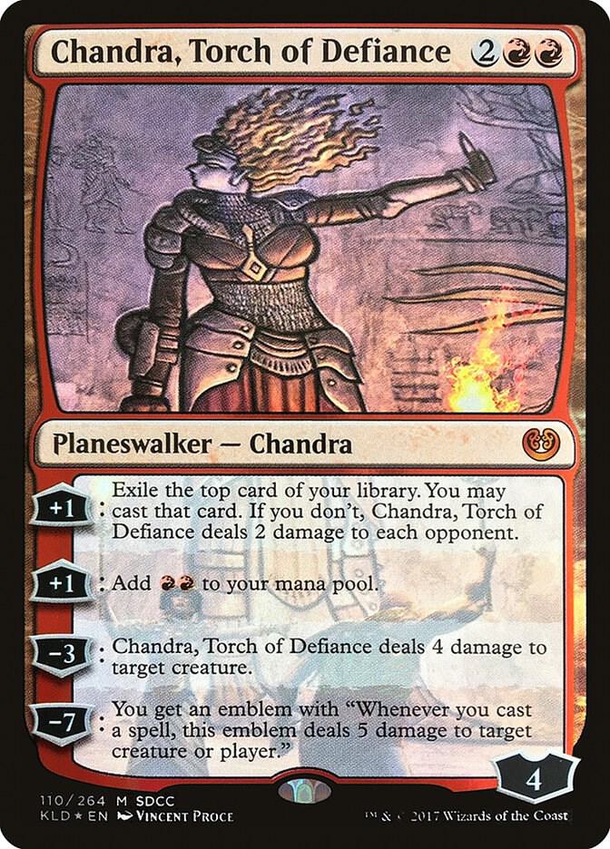 Chandra, Torch of Defiance (SDCC 2017 Exclusive) (110) [Media Promos]