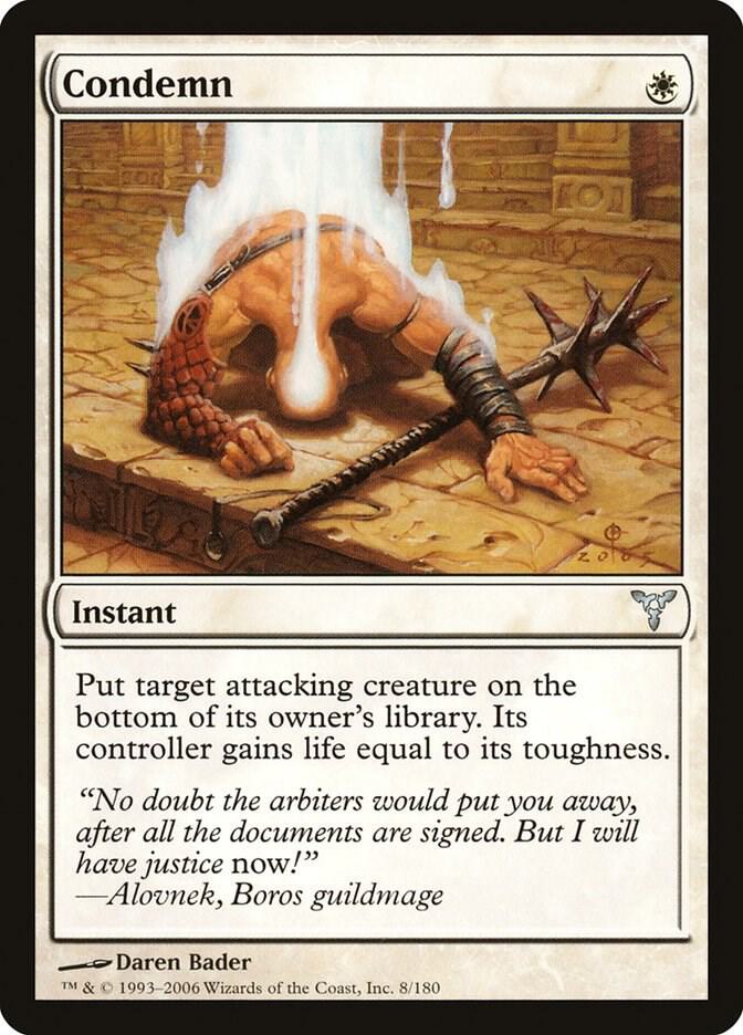 Condemn (8) [Dissension]