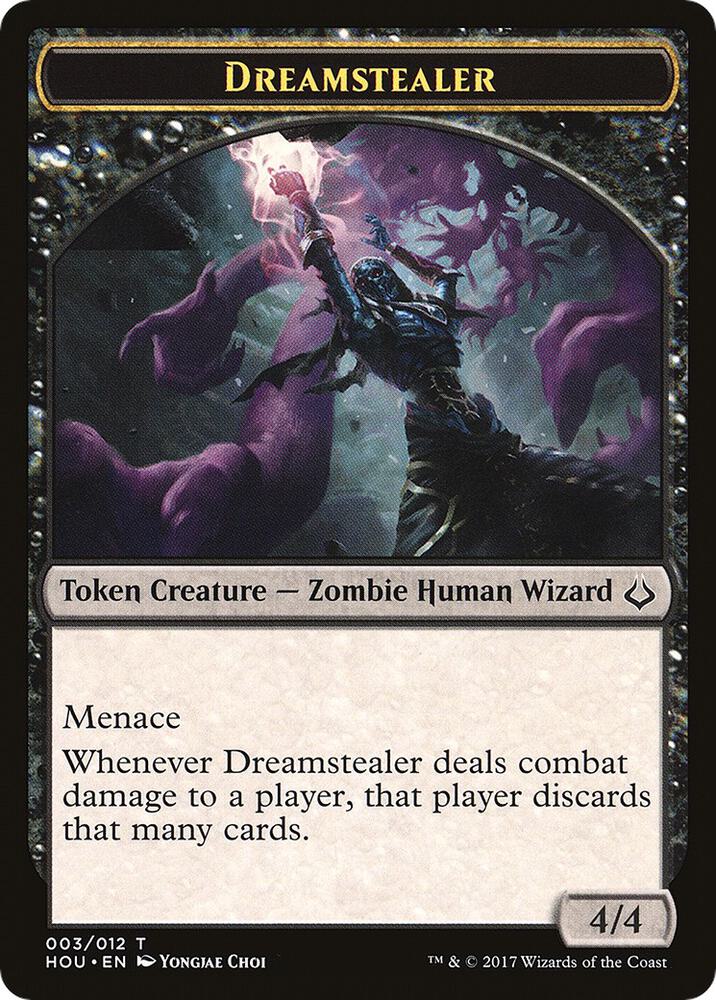 Dreamstealer // Warrior Double-Sided Token (3 // 17) [Hour of Devastation]