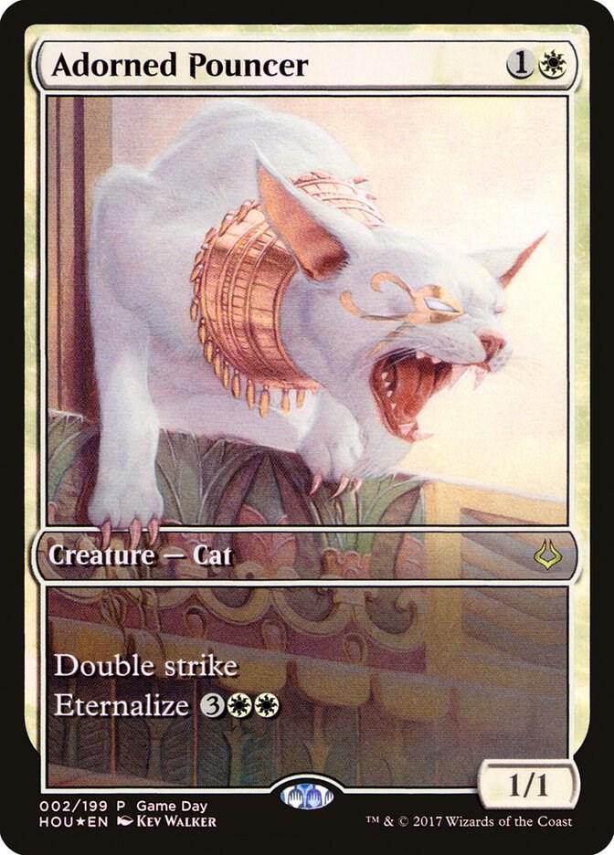 Adorned Pouncer (2) [Game Day Promos]