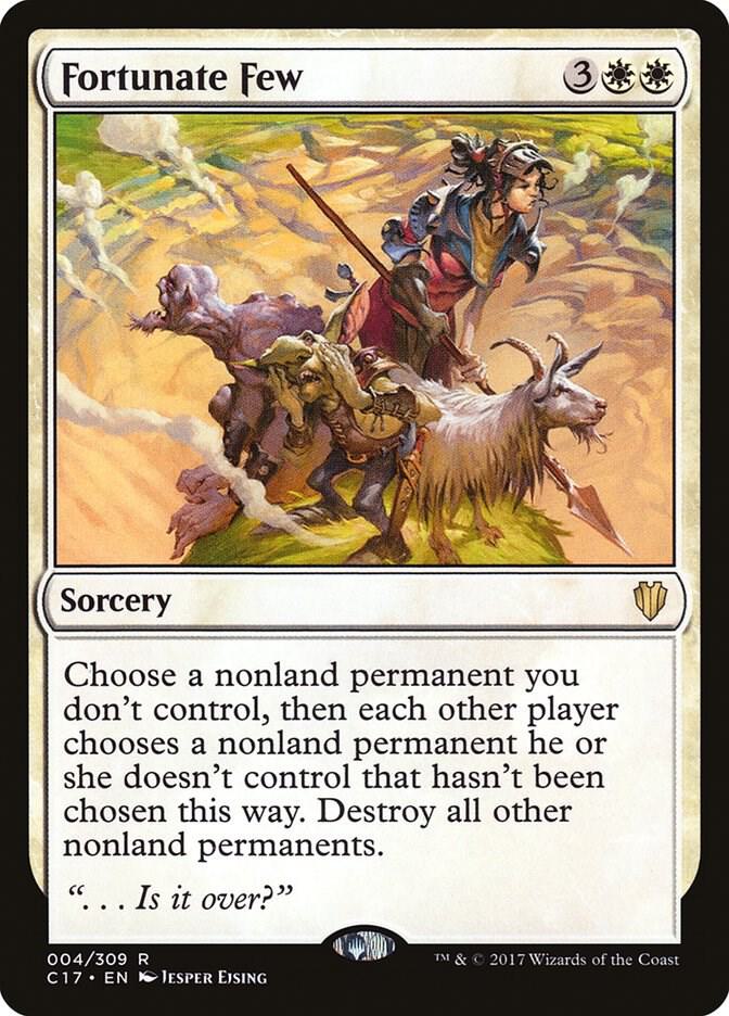 Fortunate Few (4) [Commander 2017]