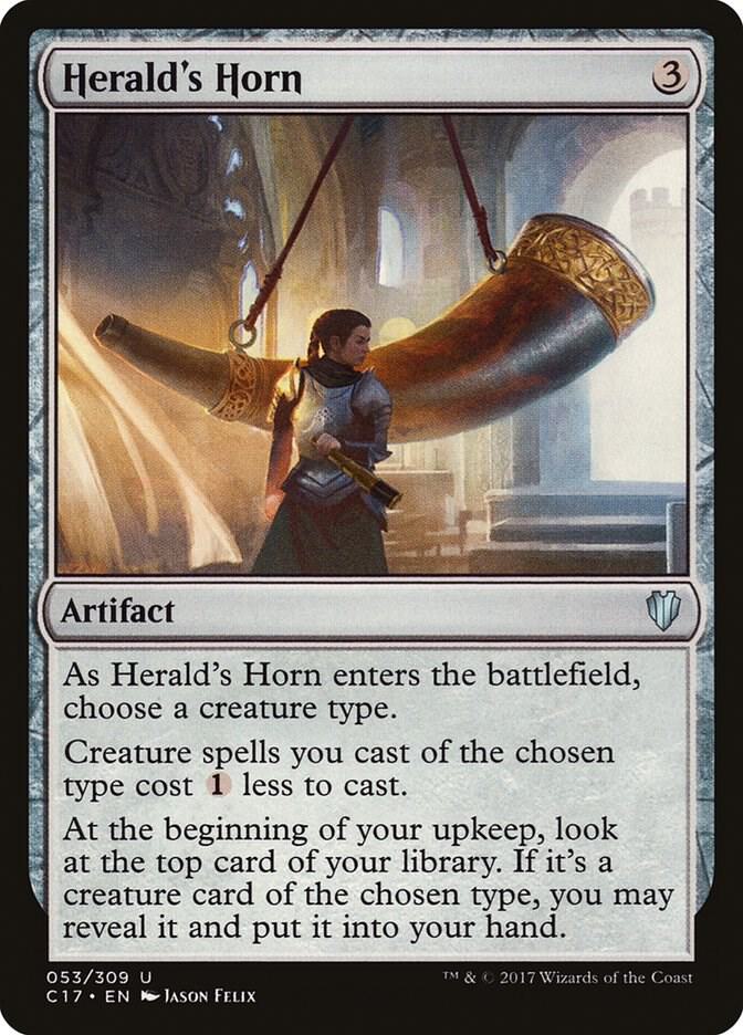 Herald's Horn (53) [Commander 2017]